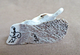 Native Zuni Antler Mini Sea Turtle Fetish Carving by Ruben Najera C4862