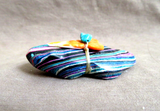 Zuni Funkite Fordite  Beaver w Bundle Fetish by Leland Boone & Daphne Quam C4806