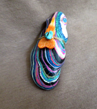 Zuni Funkite Fordite  Beaver w Bundle Fetish by Leland Boone & Daphne Quam C4806