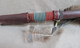 Native Navajo Handmade Rawhide Spirit Turtle Rattle by Larry Cly  M0035