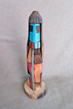 Native Navajo Cottonwood 7" Long Hair Kachina by  JT - Jerome Totsoni  K105