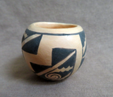 Older Zuni Unsigned Pueblo Hand Coiled Pottery Mini Pot P0301