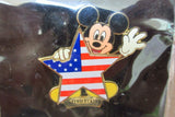 DISNEY STORE 2001 MICKEY FLAG SERIES UNITED STATES PATRIOTIC STAR PIN MIP