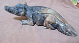 Native Zuni Extra Large Picasso Marble Badger Fetish by Tony Mackel  - C2341